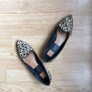 Leopard Pointed Toe Flats